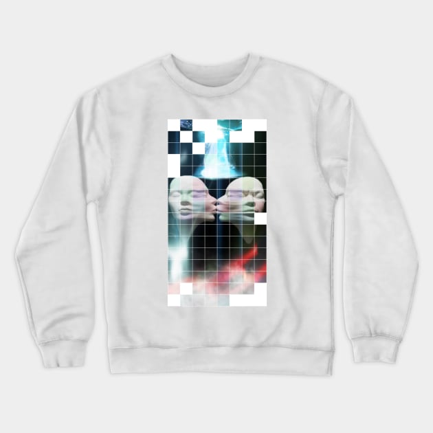 The 4th Dimension Crewneck Sweatshirt by the.after.effect.photos@gmail.com